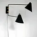 House Doctor Wandlamp Club Double zwart 81cm House Doctor Wandlamp Club Double zwart 81cm