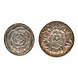 Lolaa (wand) Schalen Tan koper 59cm - set van 2 Lolaa (wand) Schalen Tan koper 59cm - set van 2