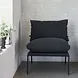 House Doctor Lounge stoel Pipe zwart 80cm House Doctor Lounge stoel Pipe zwart 80cm