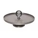 Lolaa Plateau Tesh met ring zwart 30cm Lolaa Plateau Tesh met ring zwart 30cm