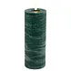 Mansion atmosphere Groene led kaars rustic 20x7,5cm Mansion atmosphere Groene led kaars rustic 20x7,5cm