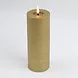 Mansion atmosphere Gouden led kaars rustic 20x7,5cm Mansion atmosphere Gouden led kaars rustic 20x7,5cm