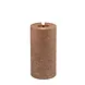 Mansion atmosphere Koperen led kaars rustic 15x7,5cm Mansion atmosphere Koperen led kaars rustic 15x7,5cm