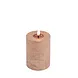 Mansion atmosphere koperen led kaars rustic 10x7,5cm Mansion atmosphere koperen led kaars rustic 10x7,5cm