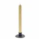 Mansion atmosphere Gouden led dinerkaarsen rustic 2,2x24,5cm - 2 stuks Mansion atmosphere Gouden led dinerkaarsen rustic 2,2x24,5cm - 2 stuks