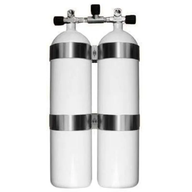 BTS Double Bouteille 12 acier 232 bar