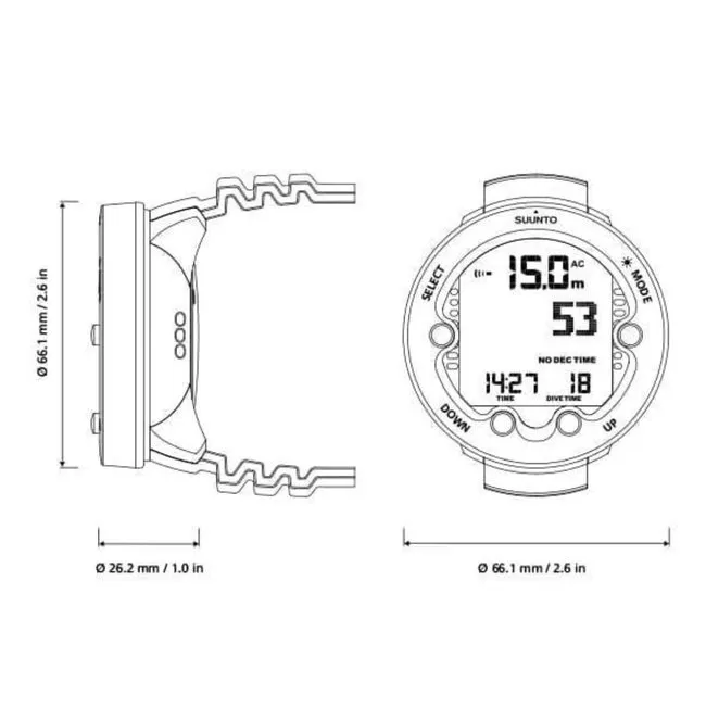 Suunto Zoop Novo (incluye Carcasa de Goma por un valor 19,95)
