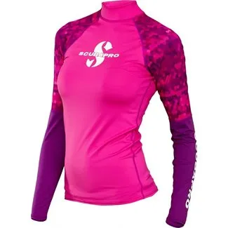 Scubapro Rash Guard UPF50 Camiseta Manga Larga Flamingo