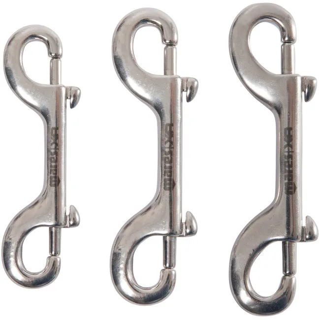 Mares XR Line Double mousqueton en inox 316