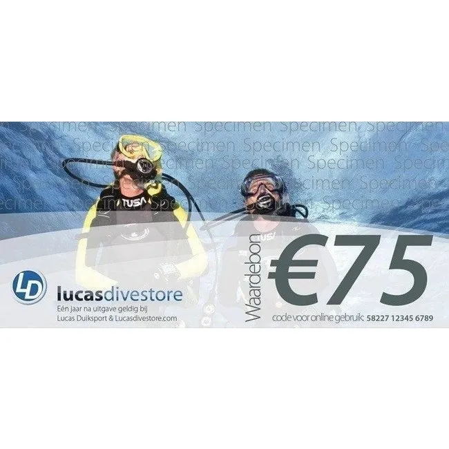 Lucas Chèques-cadeau 75 €