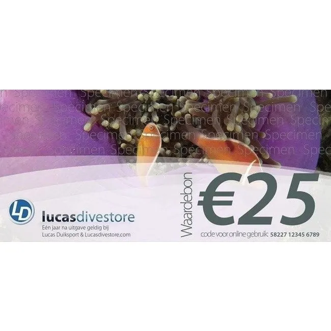 Lucas Gift Voucher €25