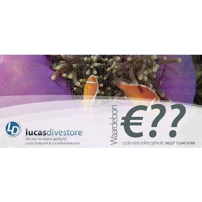 Lucas Tarjetas regalo €1
