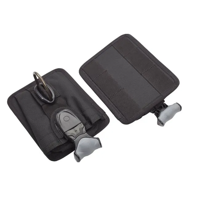 OMS Lood pocket met verwijderbare  D-Ring 6lbs (~2,7kg) 1 stuk