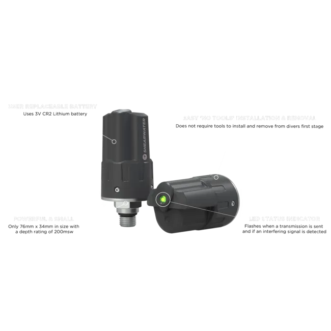 Shearwater Swift Transmitter