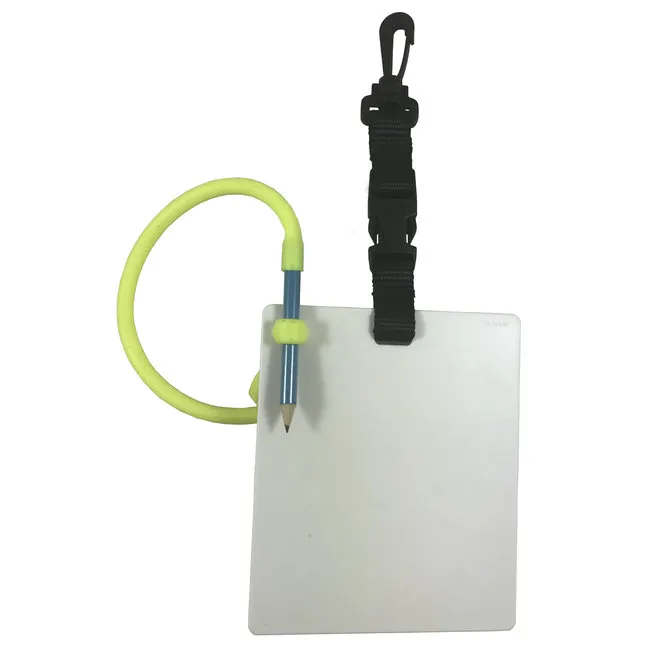 M&M Schreibtafel weiß mit Bleistift und Karabiner 33013