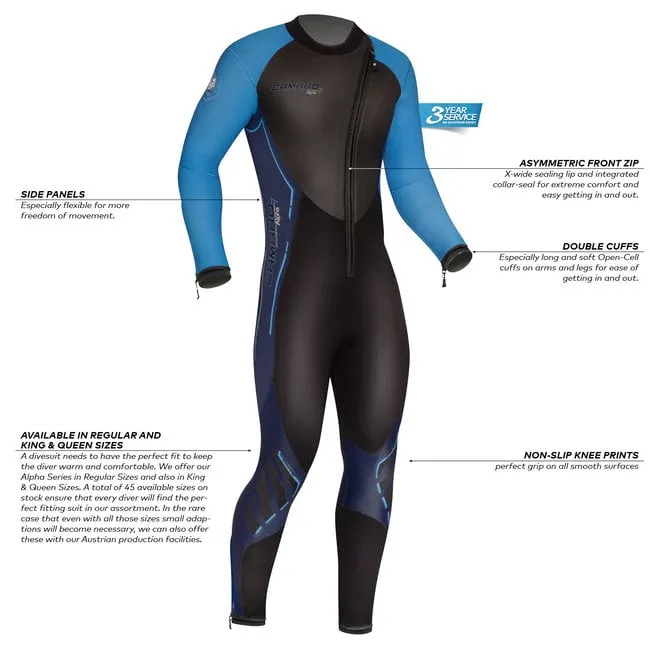 Camaro Alpha 7 Pro Overall King Size