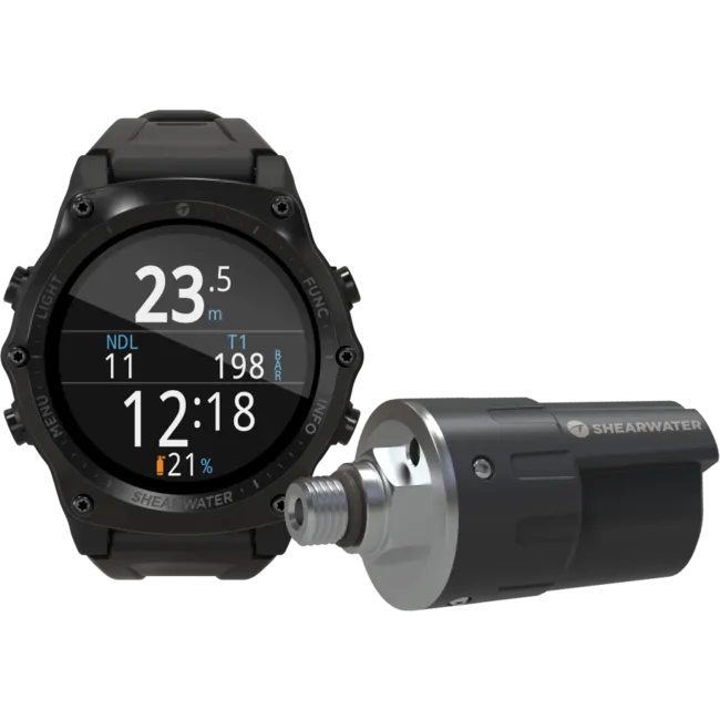 Shearwater Teric tauchcomputer mit Swift Sender