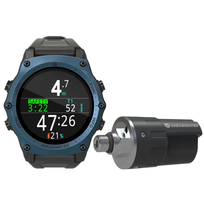 Shearwater Teric tauchcomputer mit Swift Sender