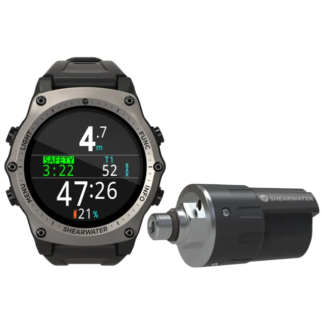 Shearwater Teric ordenador de buceo con transmisor Swift