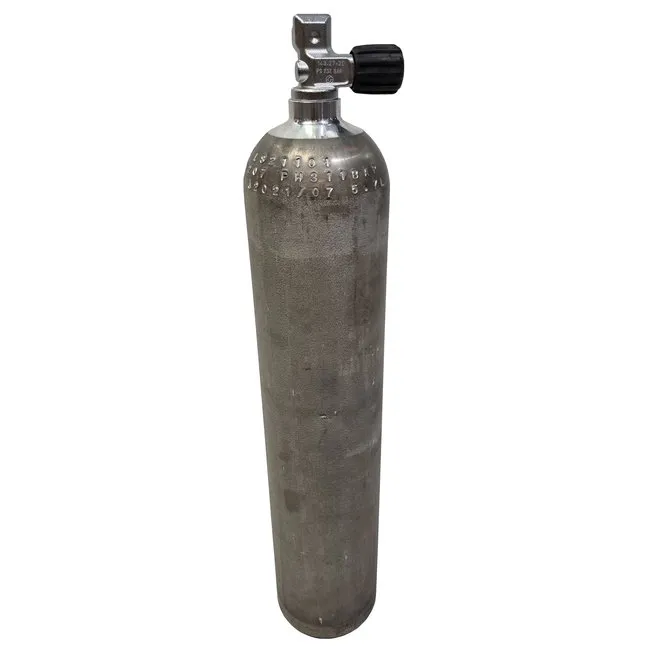 BTS Botella Aluminio 5,7 Litros 40 Pies Cúbicos