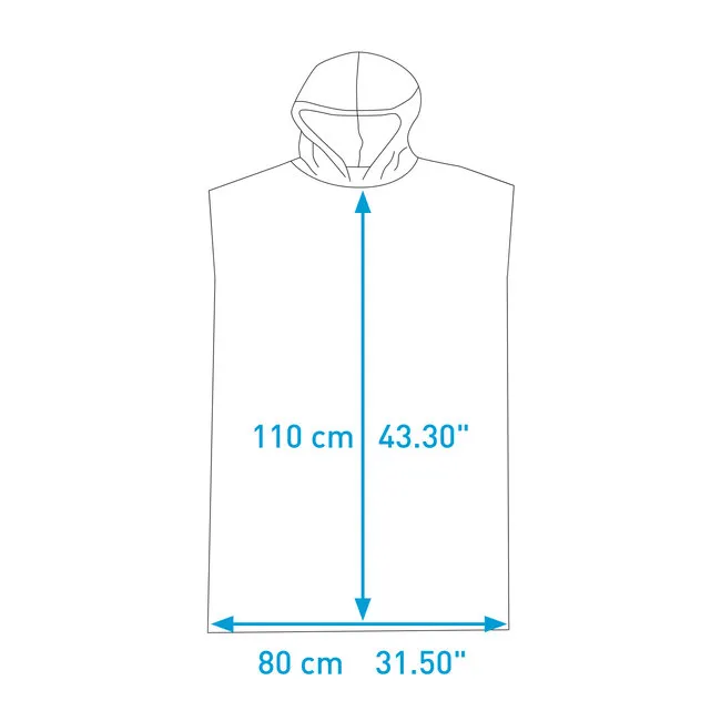 Surflogic Quick-Dry Poncho Microfiber
