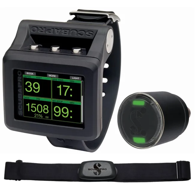 Scubapro Galileo G2 con Transmisor y Banda Cardiofrecuencia Digital