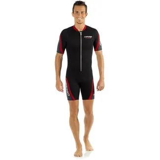 Cressi Shorty Playa 2.5mm Rojo Hombre EOL