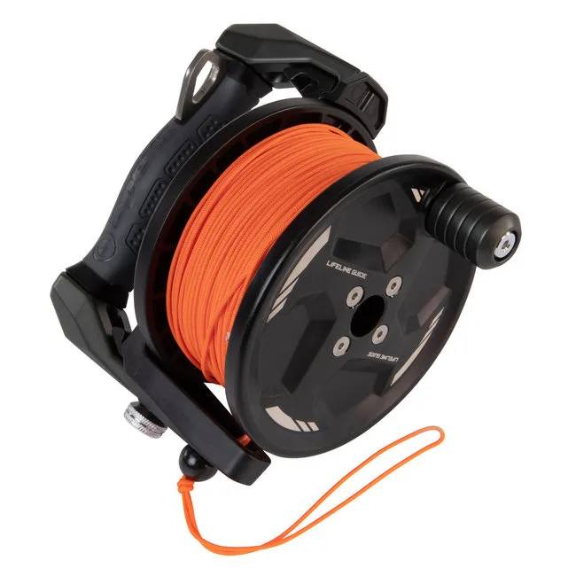 Apeks Carrete Lifeline Guide 120 metros Gris