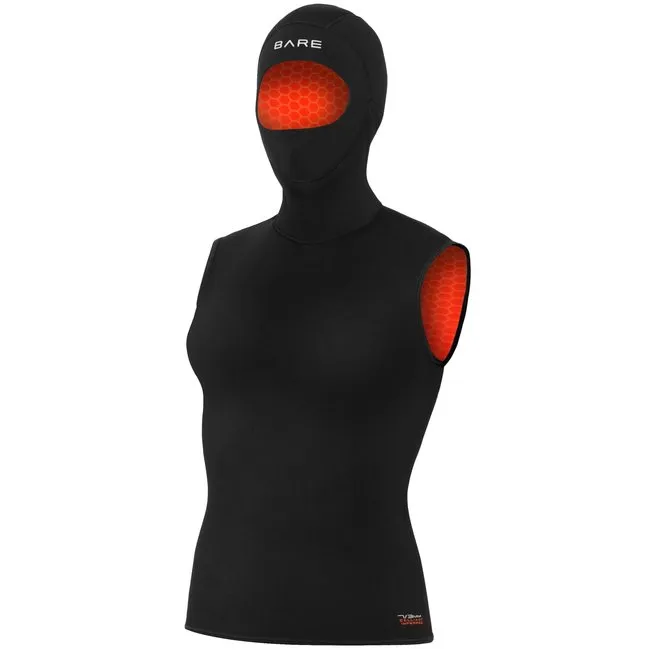Bare Ultrawarmth Chaleco con Capucha 5/3mm Mujer