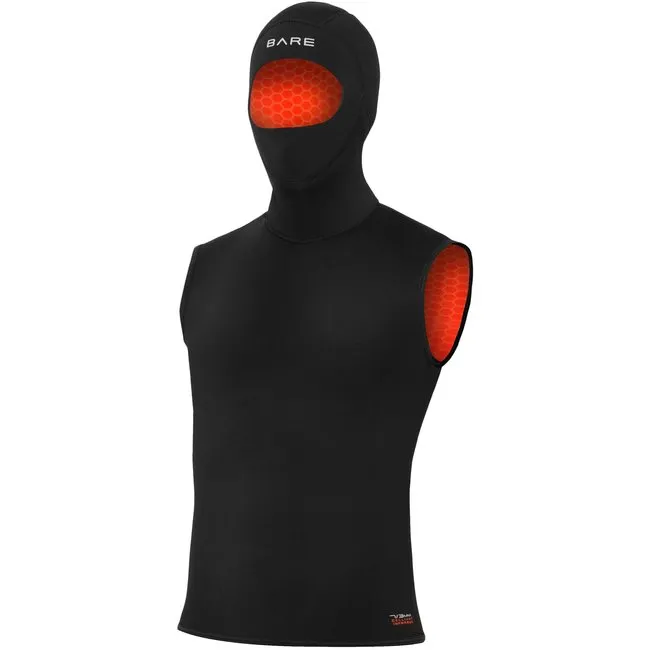 Bare Ultrawarmth Chaleco con Capucha 5/3mm Hombre