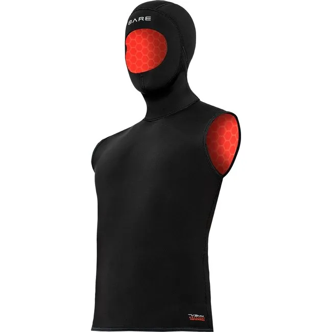 Bare Ultrawarmth Chaleco con Capucha 5/3mm Hombre