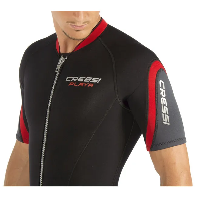 Cressi Shorty Playa 2.5mm Rojo Hombre EOL