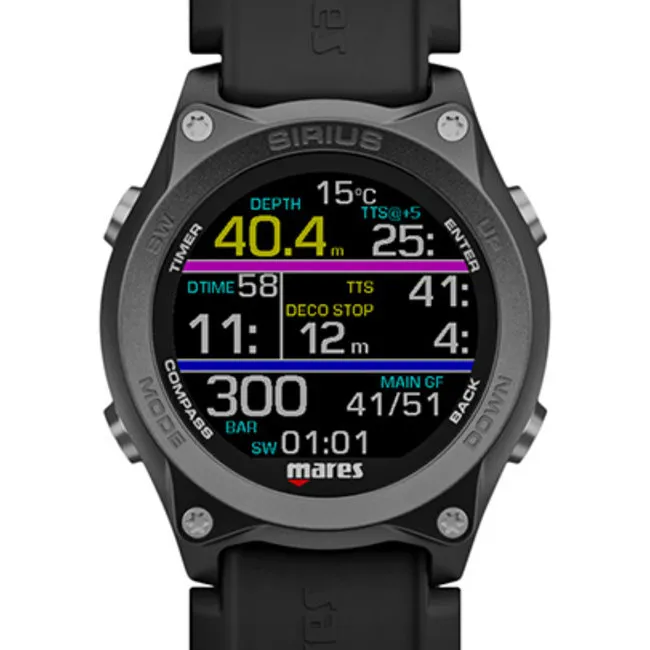 Mares Sirius con transmisor