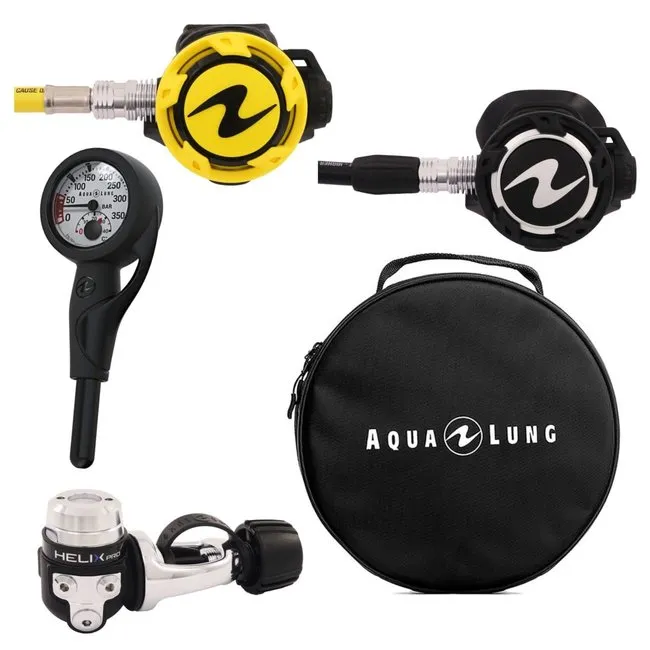Aqualung Pack Helix Pro + Octopus Helix Pro + PG + Tas