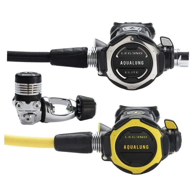 Aqualung Pack Regulador Leg3nd Elite incluye manómetro y bolsa