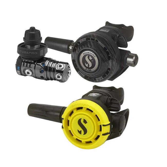 Scubapro Pack MK25 EVO BT / G260 Carbon Black Tech + Octopus R105