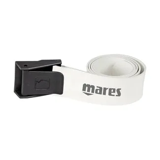 Mares Cinturón de Lastre Hebilla Nylon Blanco