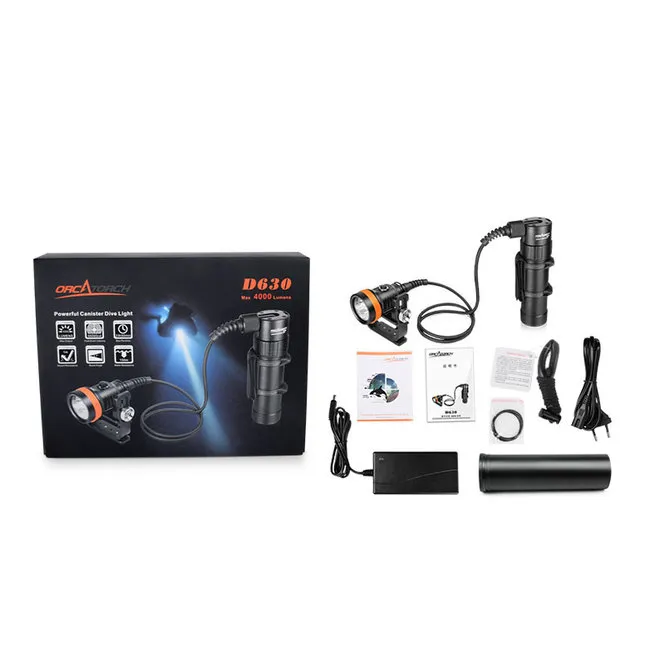 OrcaTorch D630 V2  (incl. Free D710 + boltsnap)