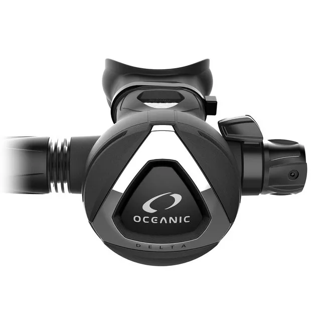 Oceanic Delta 5 EDX (Din) Negro con Alpha 10 Octo y Bolsa Regulador