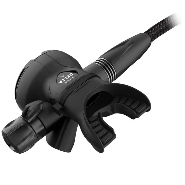 Oceanic Delta 5 EDX (Din) Black mit Alpha 10 Octo und Regler Tasche