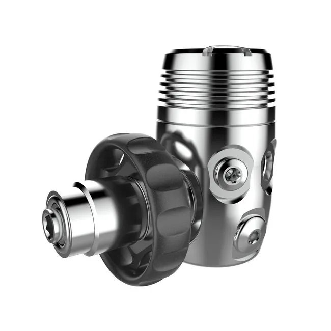 Oceanic Delta 5 EDX (Din) Black with Alpha 10 Octo and Reg. Bag