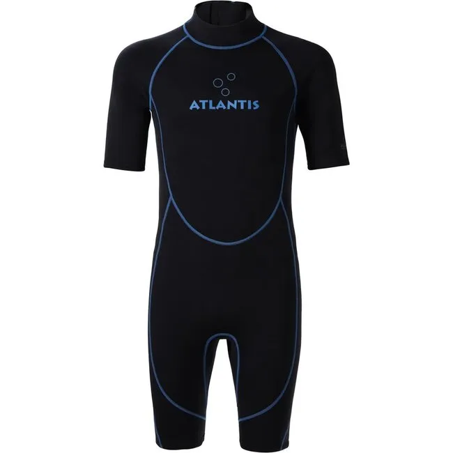 Atlantis Adventure 2mm Shorty Herren Blau