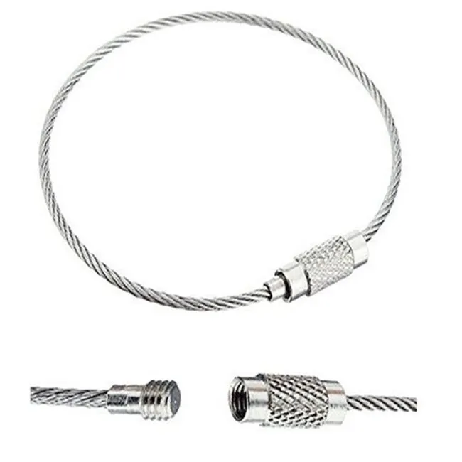 M&M Steel Cable with Screw Cap 33119