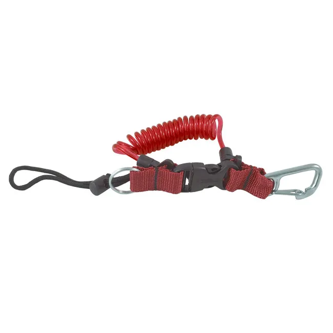 Q-Dive Dragonne Anneau Inox Mousqueton