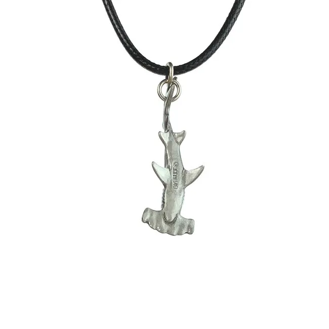 Big Blue by Roland St John Pewter Pendants - Hammerhead