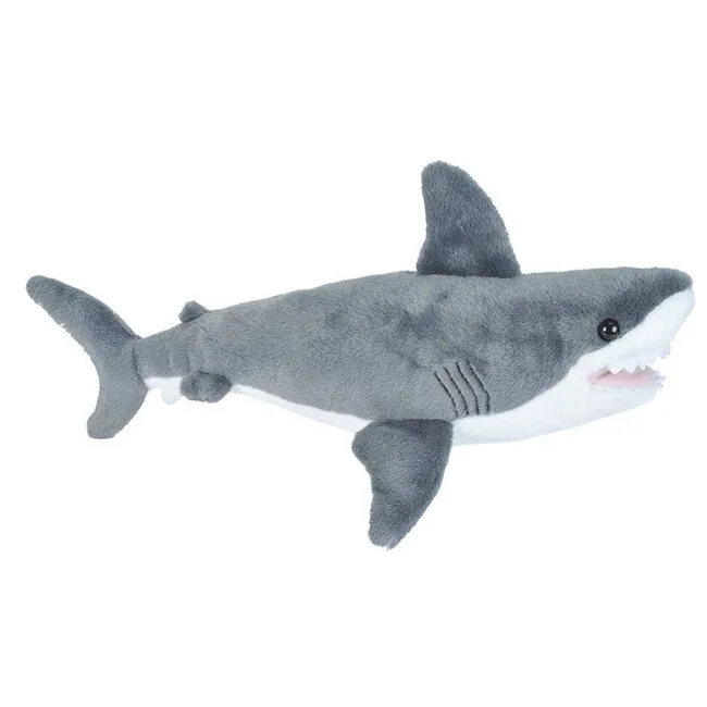 Wild Republic Grand Requin Blanc Peluche