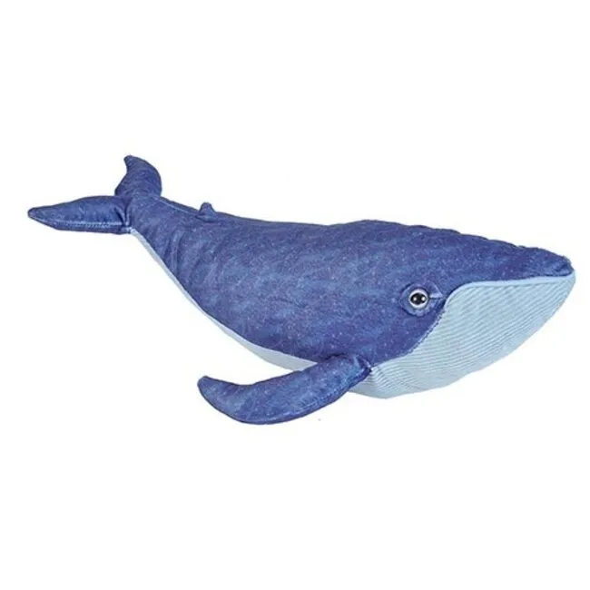 Wild Republic Blue Whale Stuffed Animal 30cm