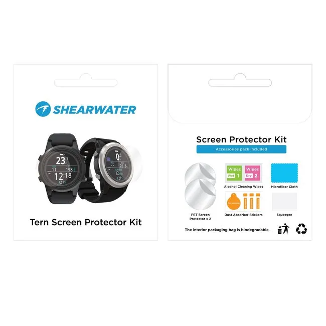 Shearwater Kit Protector Pantalla Tern / Tern TX (2un.)