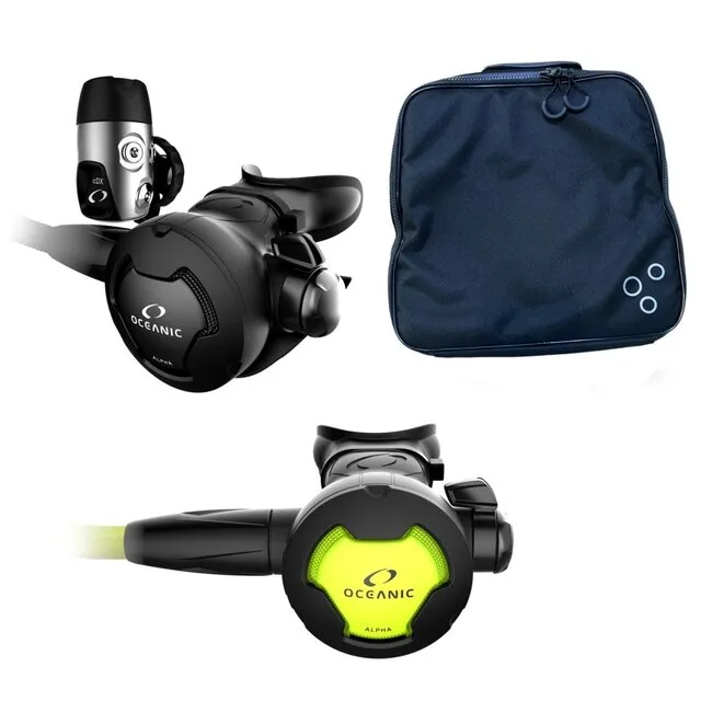 Oceanic Alpha 10 CDX (Din) con Alpha 10 Octo y Bolsa Regulador