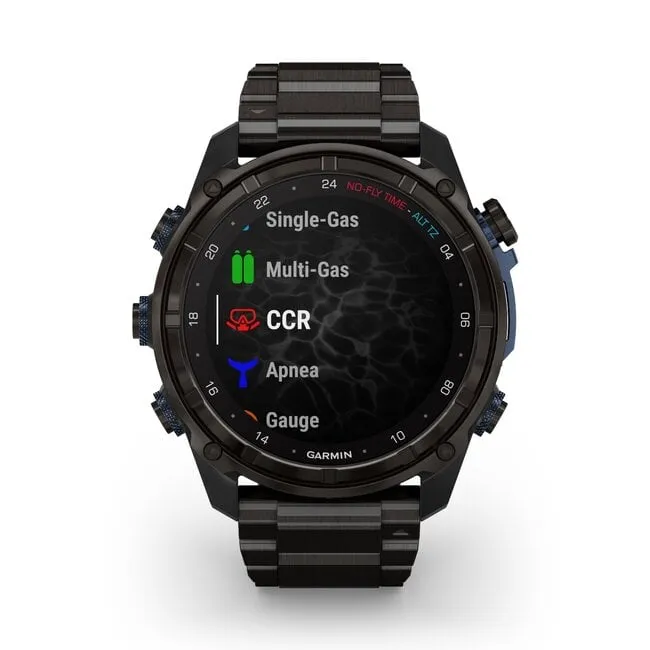 Garmin Descent MK3i - 51 mm DLC Titanium Strap